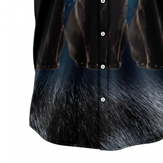 3D Black Cat G5728 Hawaiian Shirt