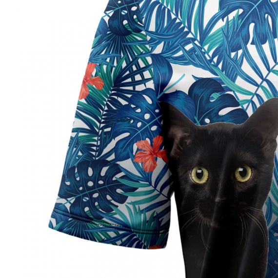 3D Black Cat G5728 Hawaiian Shirt