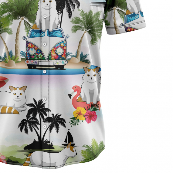 Turkish Van Vacation G5710 Hawaiian Shirt