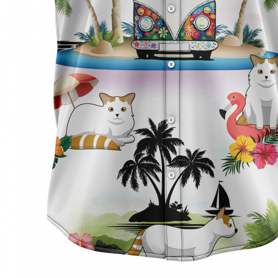 Turkish Van Vacation G5710 Hawaiian Shirt