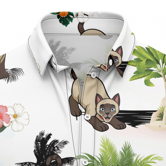 Siamese Vacation G5710 Hawaiian Shirt