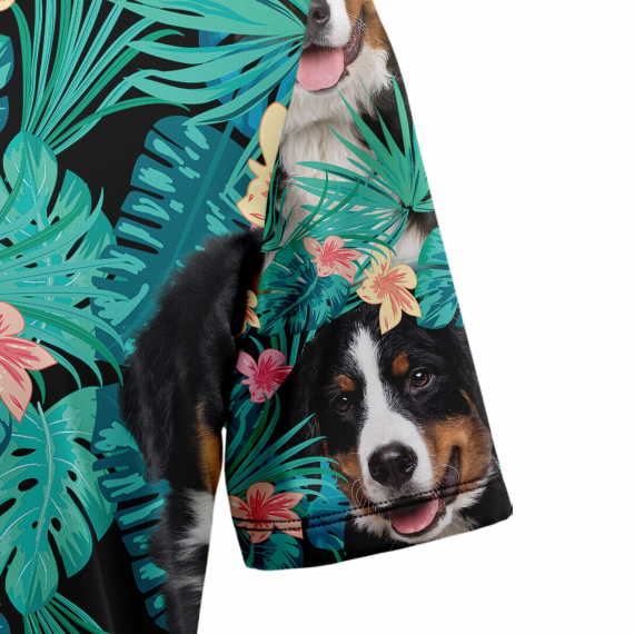 Bernese Mountain Dog Tropical T0207 Hawaiian Shirt