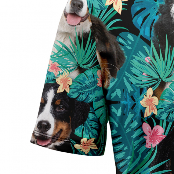 Bernese Mountain Dog Tropical T0207 Hawaiian Shirt