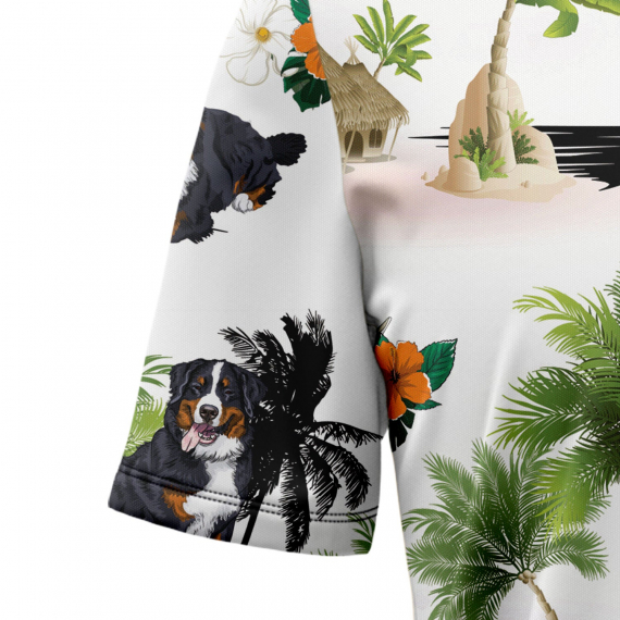 Bernese Mountain Dog Vacation G5716 Hawaiian Shirt