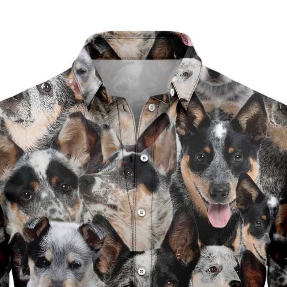 Australian Cattle Dog Awesome D0207 Hawaiian Shirt