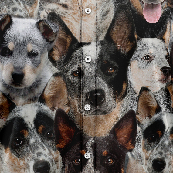 Australian Cattle Dog Awesome D0207 Hawaiian Shirt