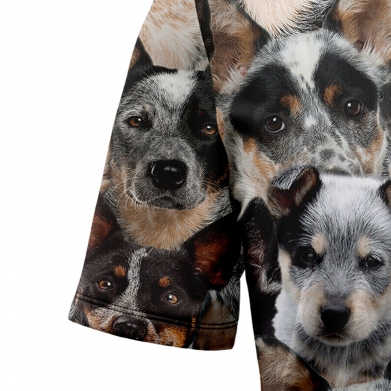 Australian Cattle Dog Awesome D0207 Hawaiian Shirt