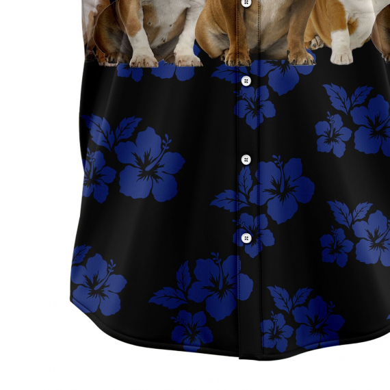 Awesome Bulldog TG5720 Hawaiian Shirt