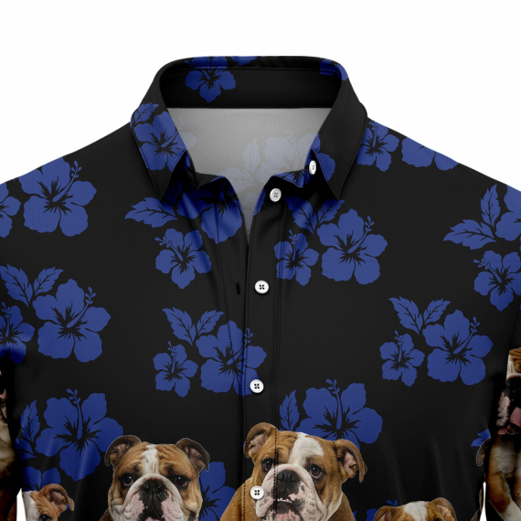 Awesome Bulldog TG5720 Hawaiian Shirt