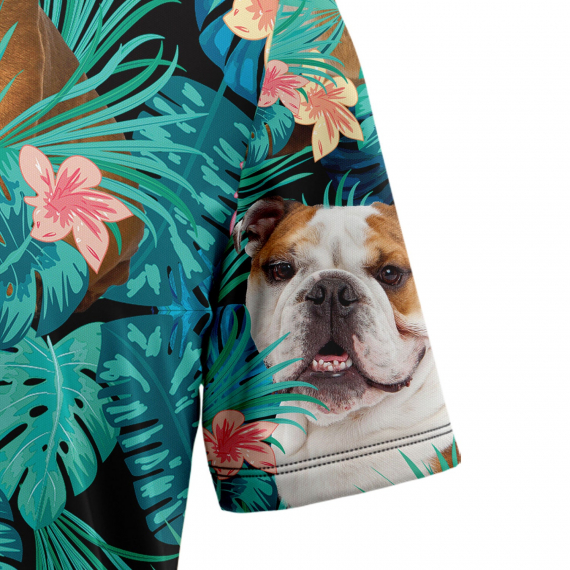 Bulldog Tropical T0207 Hawaiian Shirt