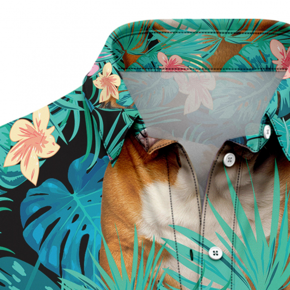 Bulldog Tropical T0207 Hawaiian Shirt