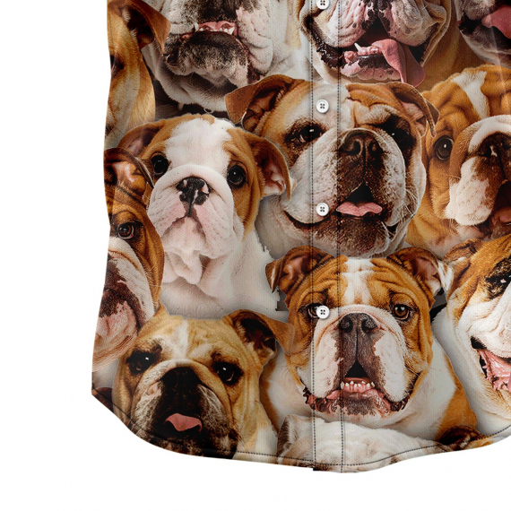 Bulldog Awesome D0107 Hawaiian Shirt