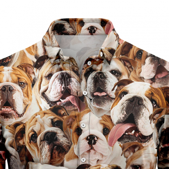 Bulldog Awesome D0107 Hawaiian Shirt