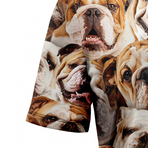 Bulldog Awesome D0107 Hawaiian Shirt