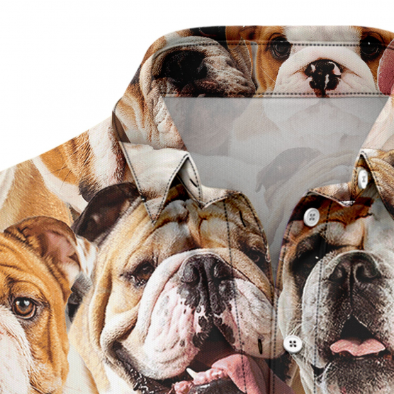 Bulldog Awesome D0107 Hawaiian Shirt