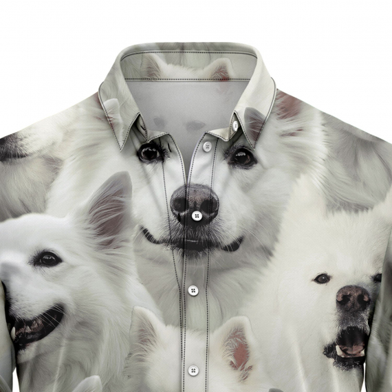 American Eskimo Dog Awesome D0207 Hawaiian Shirt