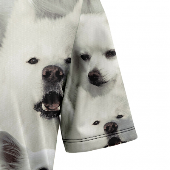 American Eskimo Dog Awesome D0207 Hawaiian Shirt