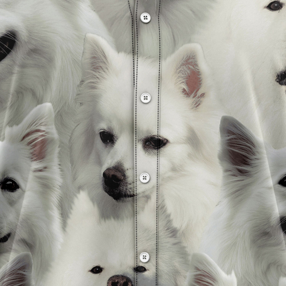 American Eskimo Dog Awesome D0207 Hawaiian Shirt