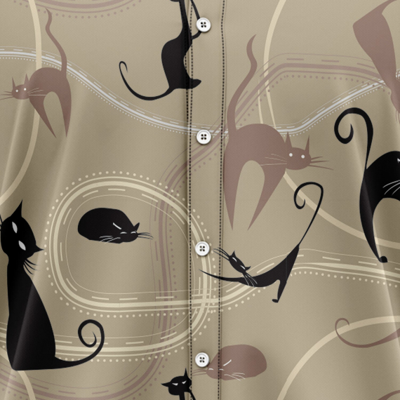 Amazing Black Cat 1 HT10716 Hawaiian Shirt